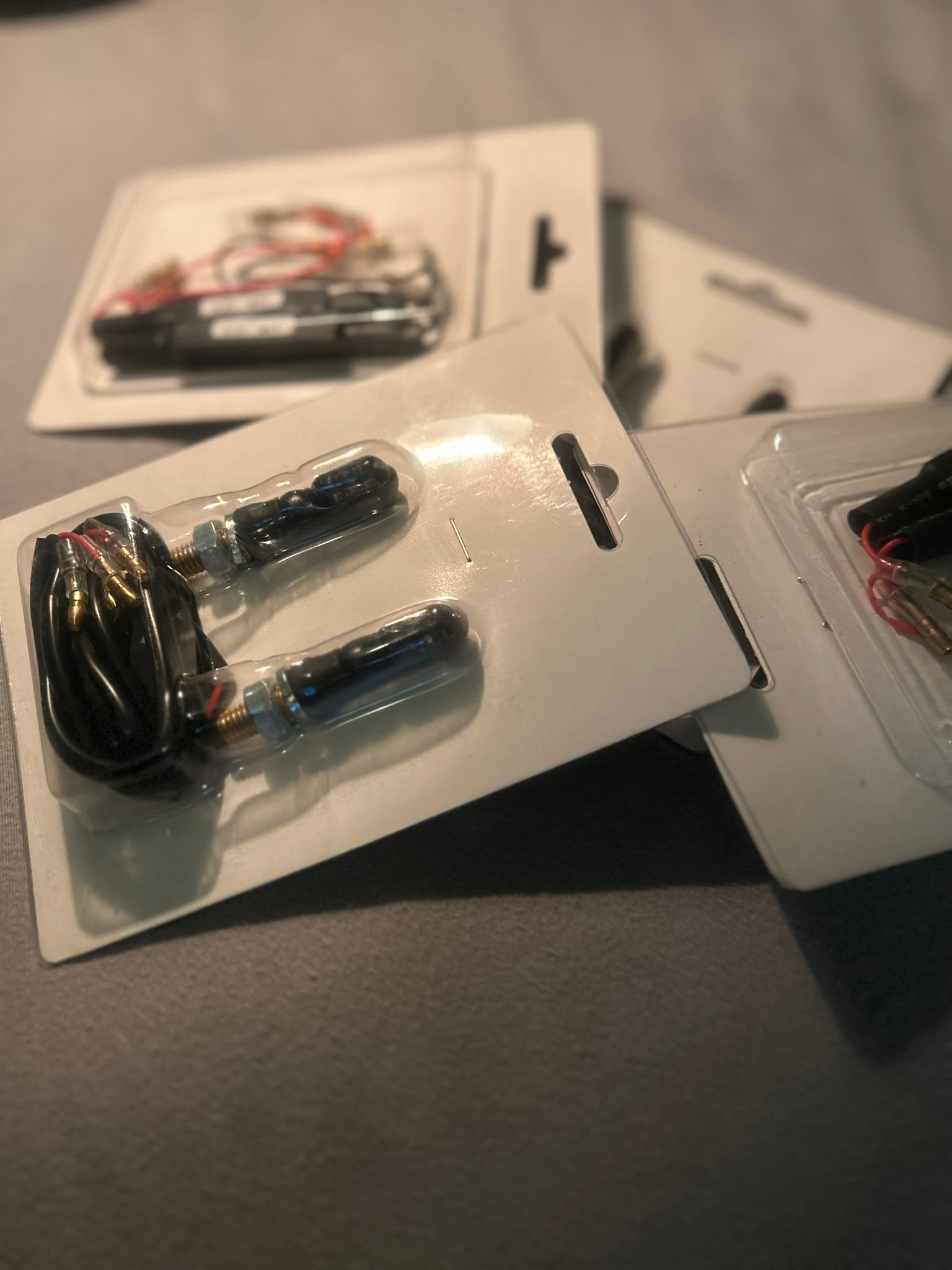 4x LED Mini Blinker Set inkl. Widerstände – Supermoto Style