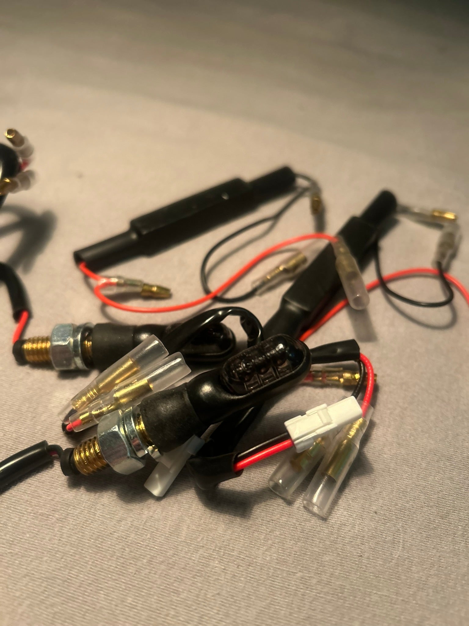 4x LED Mini Blinker Set inkl. Widerstände – Supermoto Style